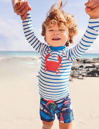 Two Piece Rash Guard Set Y0569 Rash Guards And Surf Suits At Boden In 2021 Baby Swimsuit Boy Baby Swimwear Toddler Rash