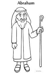 Genesis 12:10 (niv) now there was a famine in the land, and abram went down to egypt to live there for a while because the famine was severe. Abraham Printable Bible Coloring Pages Kids Bible Maps