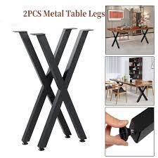 Home to any budget, home to any possibility. 2pcs 28 Inch Industrial Steel Table Legs X Shape Frame Furniture Legs Stand Feet Metal Table Desk Leg Anti Scratch Floor Pads Furniture Legs Aliexpress