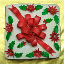 See more ideas about fondant, fondant tutorial, cake decorating tutorials. Christmas Gift Box Cake Gray Barn Baking