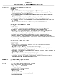 Speech Language Pathologist Resume Samples Velvet Jobs