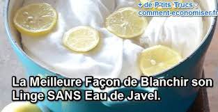 Comment blanchir le linge et les vêtements ? La Meilleure Facon De Blanchir Son Linge Sans Eau De Javel