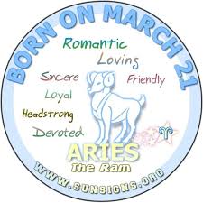 March 21 Zodiac Horoscope Birthday Personality Sunsigns Org If you share a march 25 birthday with these anime characters, vote up the ones you're most happy to share your special day with. march 21 zodiac horoscope birthday