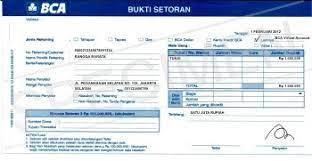 Bisa menampilkan laporan cek yang sudah dibuat dan dicetak. Contoh Slip Setoran Bca Mutiara Motor Honda