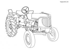 Kühe, hühner, kaninchen, ziegen und so viele andere bauernhoftiere gibt es dort zu sehen. Traktor Malvorlage Kostenlos Traktoren Ausmalbilder