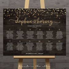 Gold Confetti Wedding Seating Chart Guest List Table Etsy In 2020 Wedding Table Assignments Wedding Reception Seating Reception Seating Chart