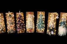 Light Up Sea Glass or Seashell Wall Hanging