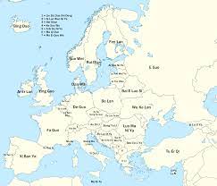 Ctrl + z undoes your latest action.ctrl + y redoes it. Oc The Names Of European Countries In Mandarin Chinese 2000 X 1710 Europe Map European Countries Country