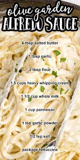 Copycat Olive Garden Alfredo Sauce In 2021 Restaurant Recipes Pasta Dishes Cooking Recipes