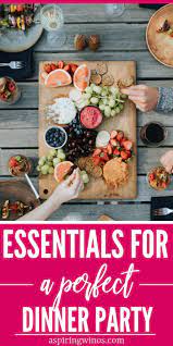I created this round up of inexpensive, group dinner ideas more for my sake. 10 Dinner Party Essentials For An Amazing Party Aspiring Winos Dinner Party Essentials Perfect Dinner Party Host Dinner Party