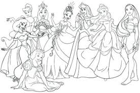 Disney Princess Coloring Pages In 2020 Disney Princess Coloring Pages Disney Princess Colors Disney Coloring Pages
