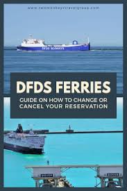 How To Change Or Cancel Your Reservation With Dfds Ferries