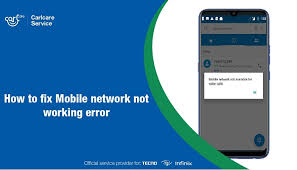 The first step is always to restart your smartphone. How To Fix Mobile Network Not Available Error Carlcare