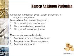 Anggaran kas anggota kelompok : Anggaran Penjualan Materi 3 Ppt Download