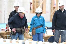 Carter has been volunteering with habitat for humanity for over 35 years. Habitat For Humanity On Twitter Day 4 Of Habitatcwp Kicks Off With President Jimmy Carter And Rosalynn Carter At Our Habitat Mb Build Site In Winnipeg Https T Co Ie6ffyirjq
