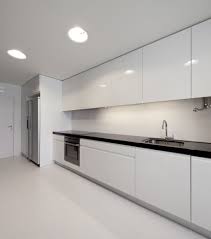 White Glossy Kitchen Modern Kitchen Apartment White Modern Kitchen White Kitchen Design