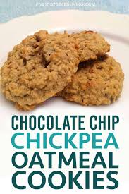 The best sugar free oatmeal cookies for diabetics. Chickpea Oatmeal Cookies With Chocolate Chips Five Spot Green Living