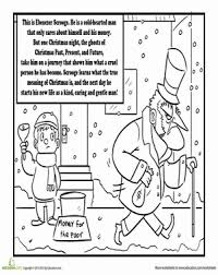 Charles Dickens A Christmas Carol Coloring Page Features Ebenezer Scrooge A Cruel Cold Man Wh A Christmas Carol Story Dickens Christmas Carol Christmas Carol