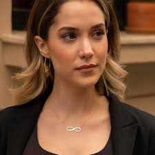 Infinity Roman Numeral Necklace, Custom Date Necklace, Infinity Necklace  With Name, Love Symbol Name Necklace, Gift for Her, Christmas Gift