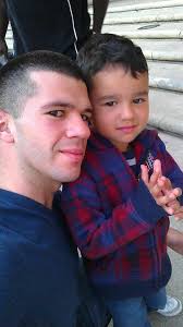 Cpl Crispin Champion and sister