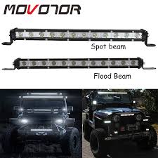 36w Slim Led Light Bar Universal Offroad Lights 13inch Led Bar For Trucks Suv Atv 4wd Bumper Lamp Light Bar Work Light Aliexpress
