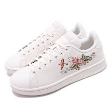 Details About Adidas Advantage Farm Rio White Floral Birds Print Womens Casual Shoes Ef0135