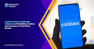 Cryptocurrency Exchange Coinbase Is Permitting Traders And Investors To Purchase Stocks In 2021 Cryptocurrency Investors Blockchain