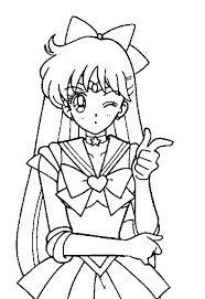 Here you can explore hq sailor venus transparent illustrations, icons and clipart with filter setting like size, type, color etc. Super Sailor Venus Coloring Page By Sailortwilight On Deviantart