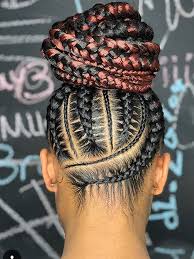 Braided bun hairstyles are easy to wear, always look stylish and a bun will suit any occasion. Updo Ponytail Updo Braided Hairstyles For Black Girls Novocom Top