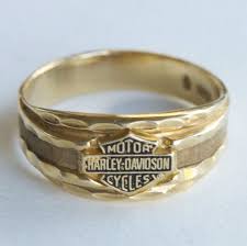 Vintage 10k Gold Harley Davidson Wedding Band Vintage Harley Davidson Ring By Ame In 2020 Harley Davidson Wedding Rings Harley Davidson Wedding Harley Davidson Rings