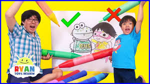 Popular ryan toysreview coloring pages image desain interior exterior. Easter Egg Hunt Surprise Toys Challenge For Kids With Ryan Toysreview By Ryan S World