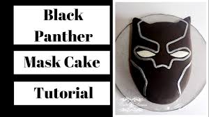 Maybe the bakers on season 3 of netflix's nailed it! How To Make A Black Panther Mask Cake In Farahs World Youtube