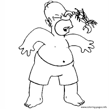 We have the finest coloring pages of the web, so see you soon. Les Simpson Homer Coloring Pages Printable
