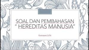 We did not find results for: Soal Dan Pembahasan Hereditas Pada Manusia Youtube