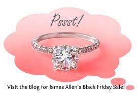 Save 25 On Engagement Ring Settings Wedding Bands And More During James Allen S Black Friday Black Engagement Ring Black Wedding Rings Best Engagement Rings