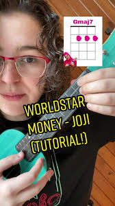 Lets learn how to play WORLDSTAR MONEY by #joji ! #fyp #foryoupage #ukulele  #flightukulele #ukuleletutorial #joji #worldstarmoney