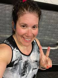 Easy run and stretching for marathon training