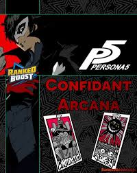 Increases exp from arcana burst. Persona 5 Confidant Cooperation Guides Abilities And Arcana Personas