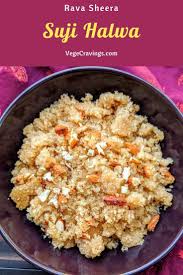 Suji Halwa Recipe Sooji Ka Halwa Rava Sheera Vegecravings Recipe North Indian Recipes Recipes Party Food Dessert