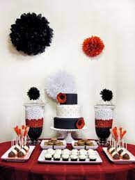 Andrea S Housewarming Decorate This White Party Decorations Black And White Party Decorations Party Decorations