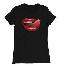 Lip Womens T Shirt Val Estone