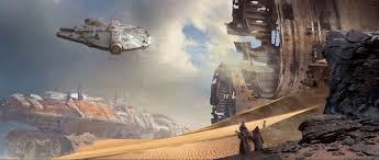 Through The Wreckage By Stephan Martiniere Theme The World S Largest Animation And Fine Art Star Wars Illustration Star Wars Artwork Star Wars Concept Art