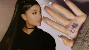 Click the link below to get a digital gift card. Ariana Grande S Japanese 7 Rings Tattoo Has Hilarious Mispelling Youtube