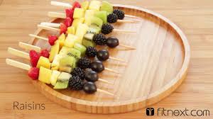 Recette De Brochettes De Fruits Arc En Ciel Fitnext Com Youtube
