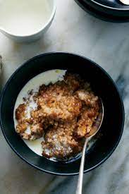 Spiced Irish Oatmeal With Cream And Crunchy Sugar Recipe Recipe Nyt Cooking Irish Oatmeal Recipes