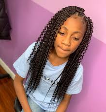 Kid's box braids are not attached just for fun, they give the hair protection no hair care cosmetics can offer. Schedule Appointment With The Braid Kween