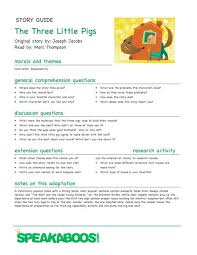Lesson Plans The Three Little Pigs Speakaboos Worksheets Little Red Hen Little Red Hen Activities Three Little Pigs