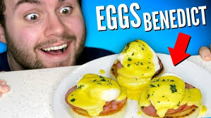 I Tried Making Gourmet Eggs Benedict... i'm SHOOK