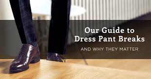 Shop over 660 top mens hemming dress pants and earn cash back all in one place. A Guide To Dress Pant Breaks The 4 Options To Choose From Black Lapel