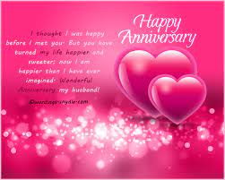 Happy anniversary my dear husband! Wedding Anniversary Messages For Husband Wordings And Messages